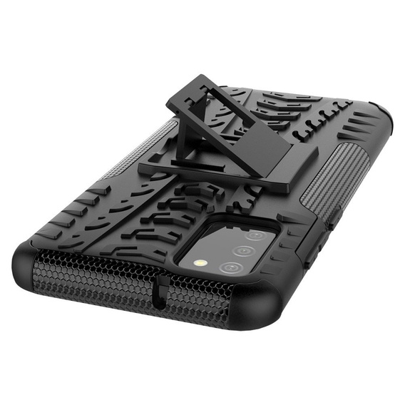 Huse pentru Samsung Galaxy A02s, Tire Armor, negru