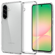 Carcasa Spigen pentru Samsung Galaxy A56 5G, Ultra Hybrid, transparentă + sticlă temperată 9H