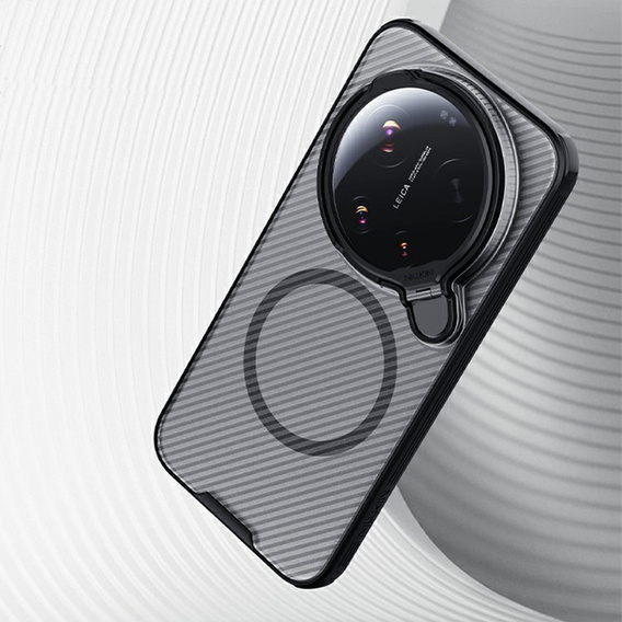 Husă magnetică Nillkin CamShield Prop pentru Xiaomi 17 Ultra, negru