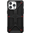 Carcasă Urban Armor Gear pentru iPhone 15 Pro Max, Monarch, Kevlar negru