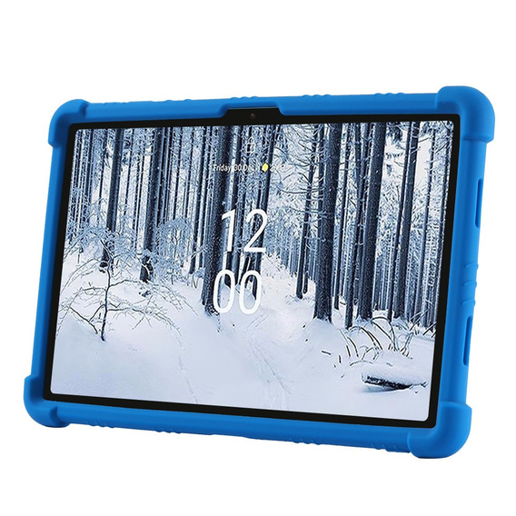 Silicon husă pentru Nokia T21, Impact, armat, albastru