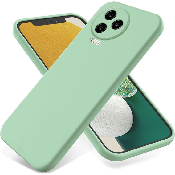 Husa pentru Infinix Note 12 Pro 4G / Note 12 2023, Silicone Lite, verde
