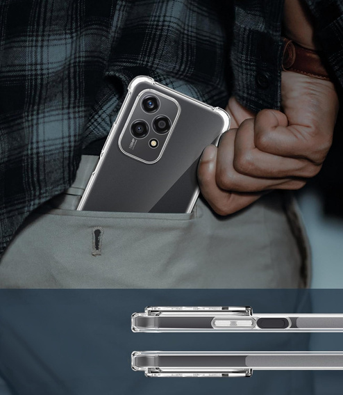 Huse pentru Honor 200 Lite, Dropproof, transparentă