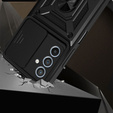 Husă blindată pentru Samsung Galaxy M34, CamShield Slide, negru