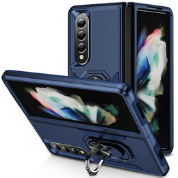 Husă blindată pentru do Samsung Galaxy Z Fold 4 5G, Nox Case Ring, albastru