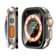 Cadru de protecție cu sticlă călită pentru Apple Watch Ultra 1/2/3 49 mm