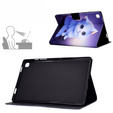 Husă pentru Samsung Galaxy Tab A7 Lite, cu clapetă, cat