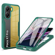 Carcasă pentru Xiaomi Poco X7 Pro 5G, Shockproof, cu folie, verde