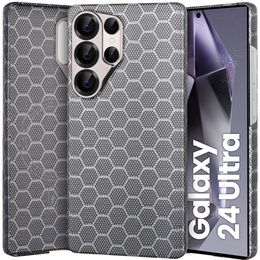 Carcasă pentru Samsung Galaxy S24 Ultra, Aramid Fiber MagSafe, negru