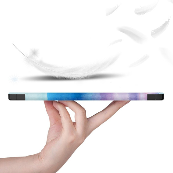 Huse pentru Lenovo Tab P11 Pro Gen 2 2022, Smartcase Pen Slot, deer in mountains