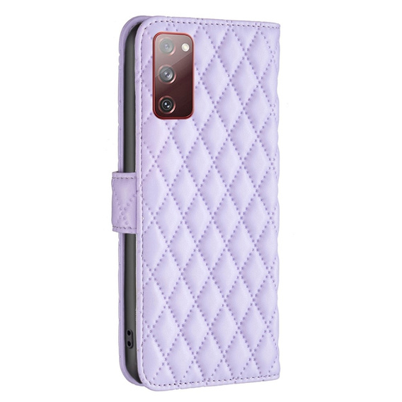 Cu clapetă pentru Samsung Galaxy S20 FE, Wallet, BINFEN COLOR, violet
