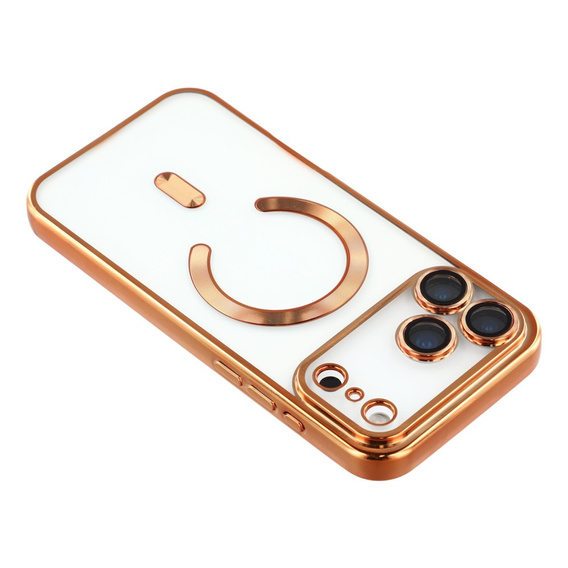 Husă Electro MagSafe pentru iPhone 17 Pro, portocalie
