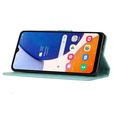 Cu clapetă pentru Samsung Galaxy A55 5G, Wallet, Butterfly, violet