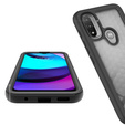 Carcasă pentru Motorola Moto E20, Shockproof, cu folie, albastru