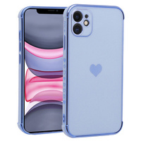 Huse pentru Apple iPhone 11, Electro heart, albastru