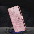 Cu clapetă pentru Xiaomi Redmi Note 13 Pro 5G, Mandala, roz rose gold