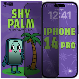 Sticlă temperată Shy Palm Privacy pentru iPhone 14 Pro