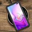 Love Mei Huse pentru Samsung Galaxy S10 Plus, armored with glass, negru