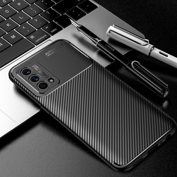 Huse pentru Realme GT Master Edition, Carbon Gel, negru