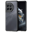 Husa DuxDucis pentru OnePlus 12R 5G, Aimo case, transparent / negru