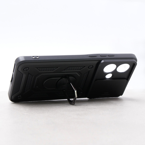 Husă blindată pentru Motorola Edge 40 Neo, CamShield Slide, negru