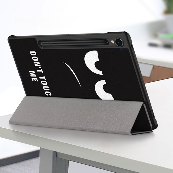 Huse pentru Samsung Galaxy Tab S9, Smartcase Hybrid Pen Slot, don't touch me