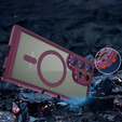 Husă pentru Samsung Galaxy S23 Ultra, ERBORD Impact Guard, MagSafe, maroon