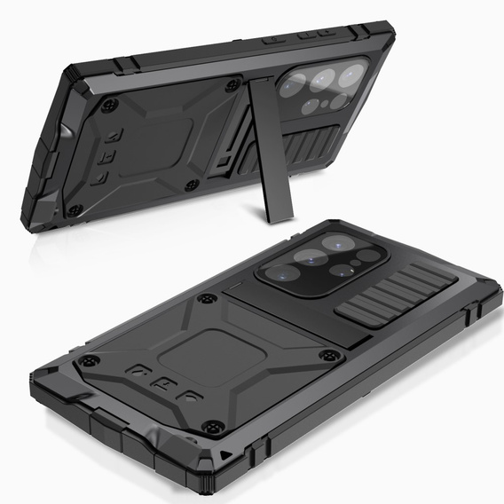 Husă blindată pentru Samsung Galaxy S25 Ultra, R-JUST, negru