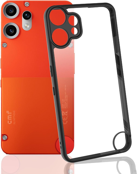 Huse pentru CMF Nothing Phone 2 Pro, Fusion Hybrid, transparentă