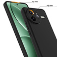 Huse pentru Xiaomi Poco F7 Ultra, Silicone MagSafe, negru
