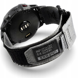 ERBORD MP84 Quickfit Nylon Strap pentru Garmin Fenix 5/6/6 PRO/7 Forerunner 965/955/945 (mărimea M/L)