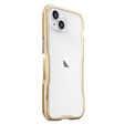 Husa LUPHIE pentru iPhone 14 Plus, Armor Bumper, de aur