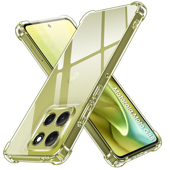 Huse pentru Motorola Moto G86 5G, Dropproof, transparentă