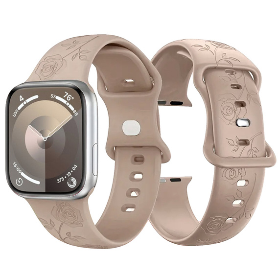 Curea din silicon pentru Apple Watch 1/2/3/4/5/6/7/8/9/SE 38/40/41/mm