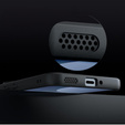 Husă pentru Nothing Phone 3A Pro, pentru MagSafe, ERBORD Matt Case, negru