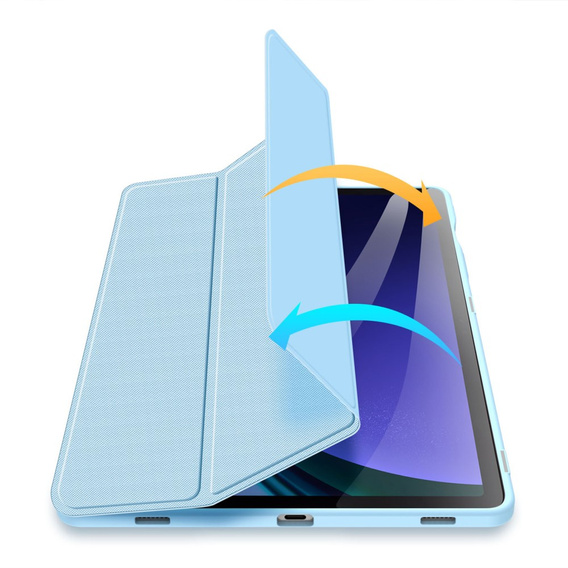 Husa pentru Samsung Galaxy Tab S10 Lite / S10 FE / S9 FE, Dux Ducis TOBY, albastru