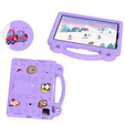 Husă pentru copii pentru iPad 10.9 2022 10 Gen, Cute Patterns, cu suport, violet