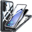 Carcasă pentru Samsung Galaxy S23 FE, Shockproof, cu folie pentru ecran, pentru MagSafe, negru