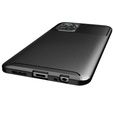 Huse pentru Xiaomi Redmi Note 10/10S, Carbon Gel, negru