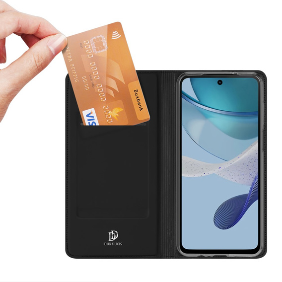 Dux Ducis Huse pentru Motorola Moto G53, Skinpro, negru