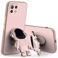 Huse pentru Xiaomi Mi 11 Lite / Mi 11 Lite 5G / 11 Lite 5G NE, Astronaut, roz rose gold