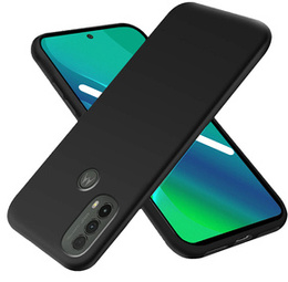 Caz subțire pentru Motorola Moto E40/E30/E20, Slim, negru
