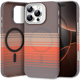 Carcasă pentru iPhone 16 Pro Max, cadru Kickstand, pentru MagSafe, Sunset Grey