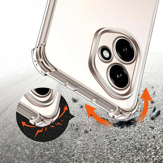 Huse pentru Honor 400 5G, Dropproof, transparentă