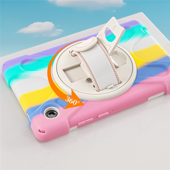 Husă blindată cu suport și curea de umăr pentru Samsung Galaxy Tab A11