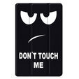 Husă pentru Samsung Galaxy Tab A9, Smartcase, don't touch me