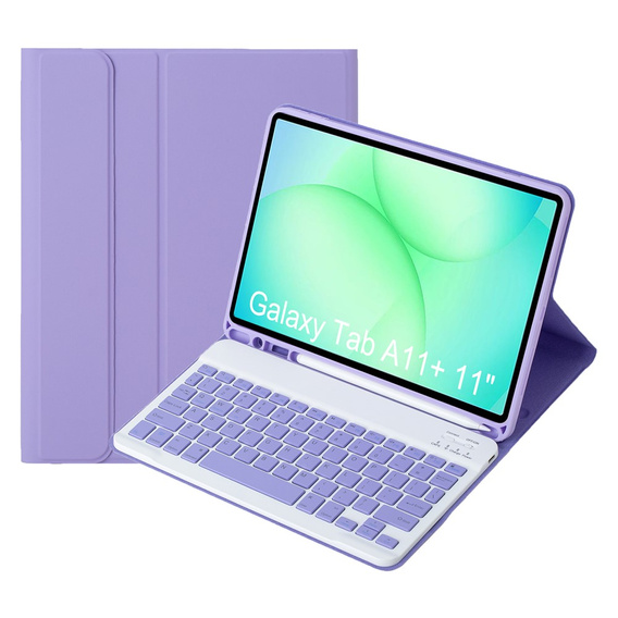 Husă cu tastatură pentru tableta Samsung Galaxy Tab A11+