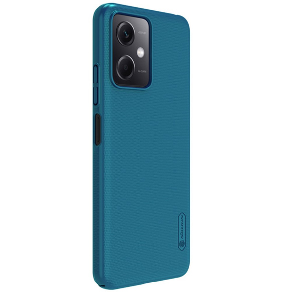 Carcasă NILLKIN pentru Xiaomi Redmi Note 12 5G / POCO X5 5G, Super Frosted Shield Case, albastru