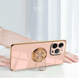 Huse pentru iPhone 14 Pro, Electro Ring, roz deschis 
