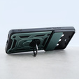 Husă blindată pentru Realme 11 Pro 5G / 11 Pro+ 5G, CamShield Slide, verde